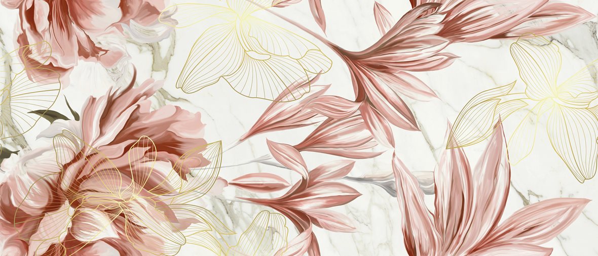 LPC Valeria lasitettu kuviolaatta 120X280 Rosalinda tasapintainen matta vaalea beige marmori