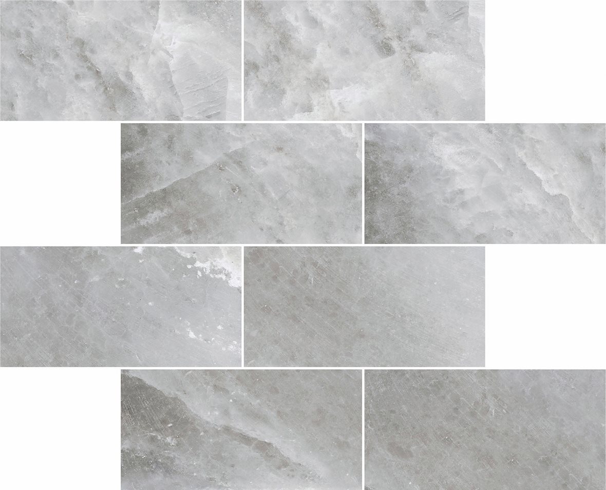 LPC Sky Muretto lasitettu porcelanato mosaiikki seinälaatta lattialaatta 03 harmaa tasapintainen matta vaalea harmaa marmori