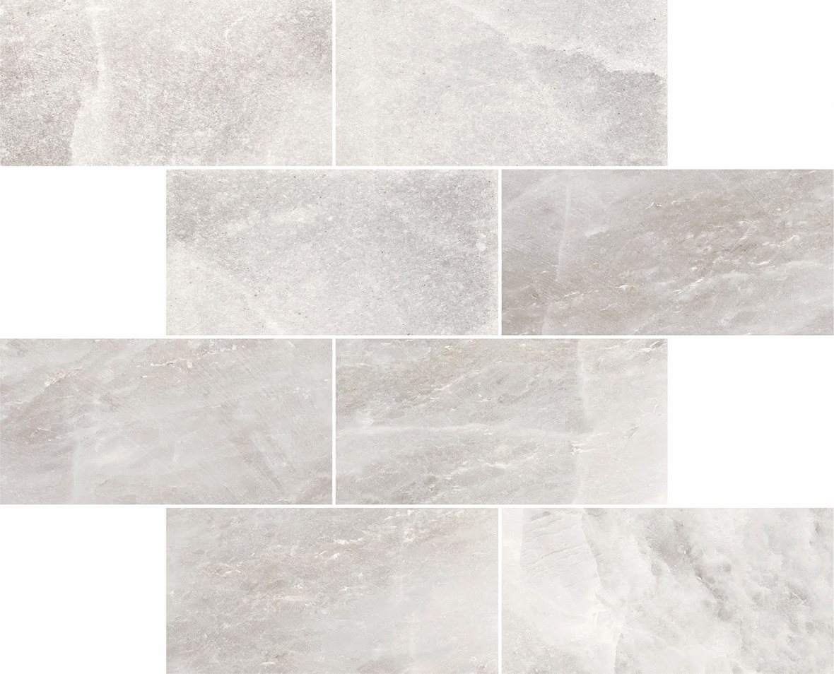 LPC Sky Muretto lasitettu porcelanato mosaiikki seinälaatta lattialaatta 06 tuhka tasapintainen matta vaalea harmaa marmori