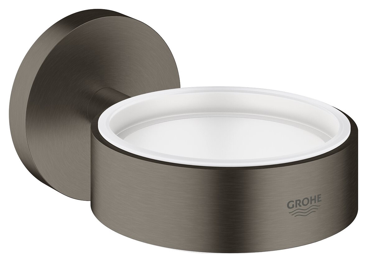 GROHE Essentials pidike lisävarusteille seinäkiinnitys brushed hard graphite