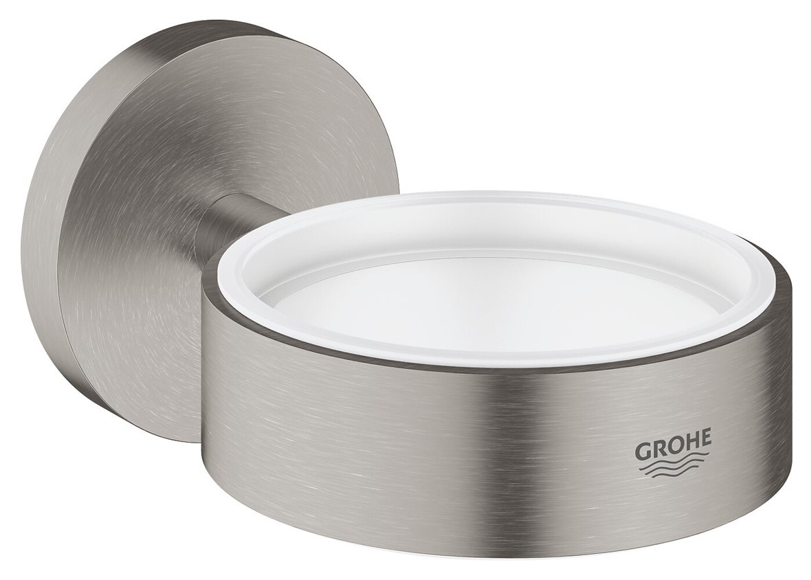 GROHE Essentials pidike lisävarusteille seinäkiinnitys supersteel