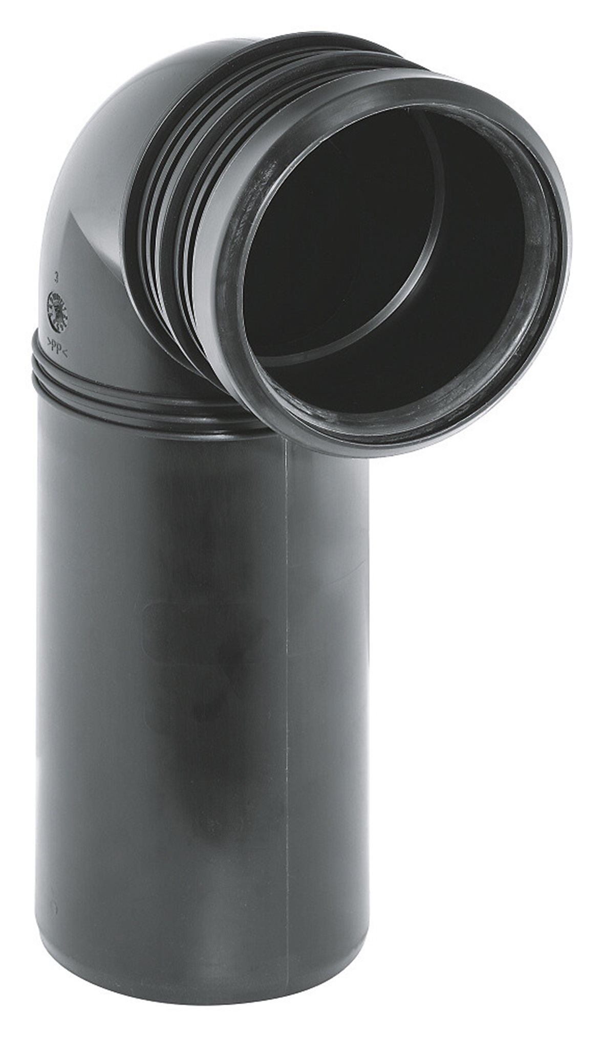GROHE WC-elementin PP-viemäröintikulma DN 90