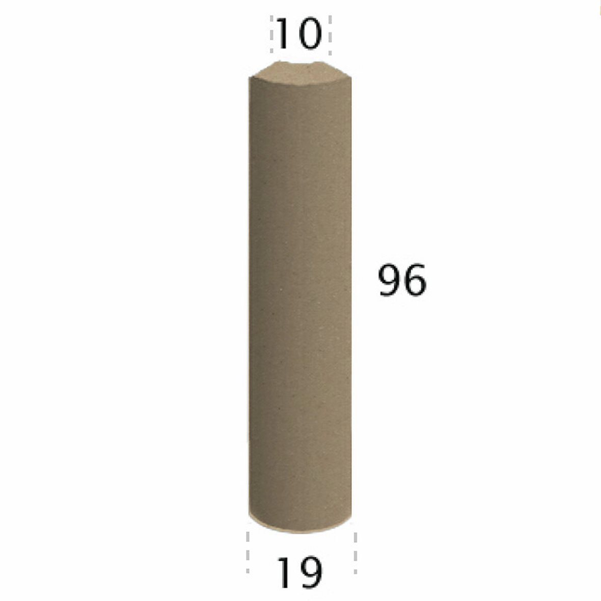 Pukkila Natura lasittamaton holkkalista 9,6X10 tumma beige 1403QR/1C tasapintainen matta beige