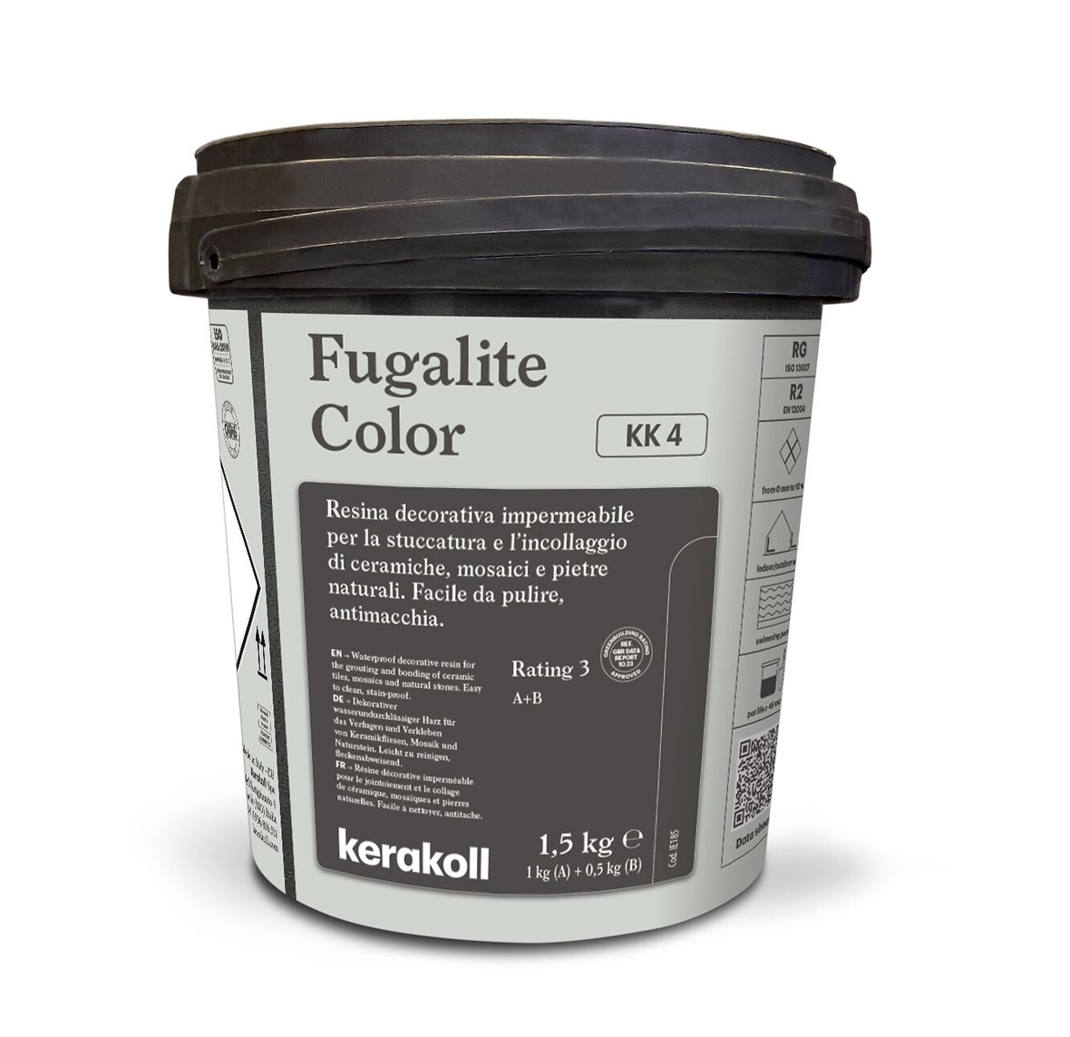 Kerakoll Fugalite Color saumausepoksi KK4 1,5 kg