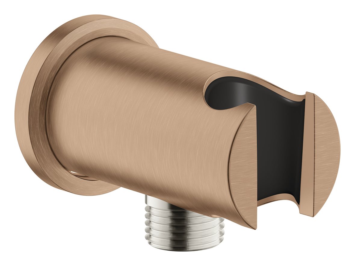 GROHE Rainshower seinäliitin suihkukahvanpidikkeellä brushed warm sunset