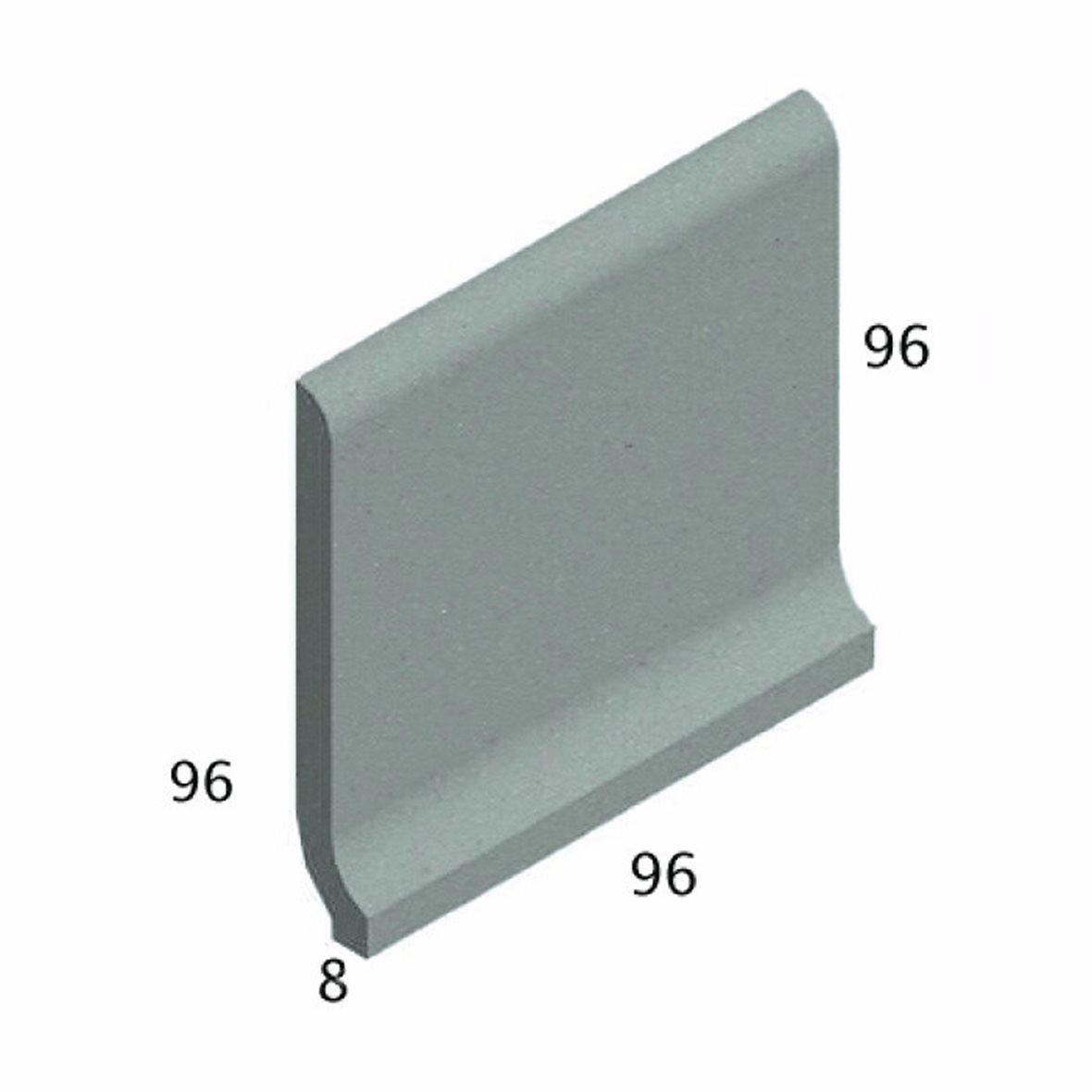 Pukkila Natura lasittamaton porcelanato seinälaatta lattialaatta ulkolaatta 9,6X9,6 Vaaleanvihreä 4413CB/1C tasapintainen matta turkoosi yksivärinen