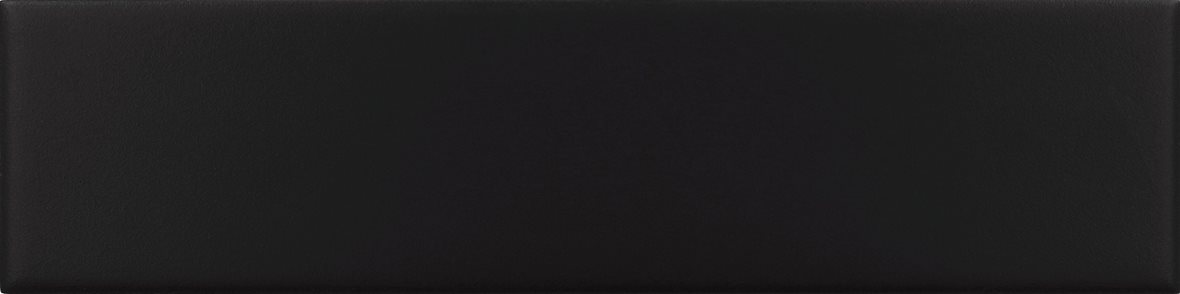 LPC Cuba lasitettu kaakeli seinälaatta 5X20 08 musta tasapintainen matta tumma musta yksivärinen