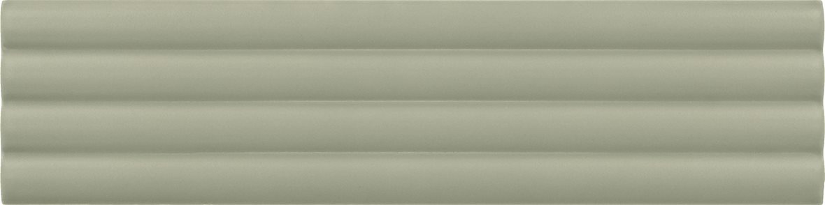 LPC Cuba Aalto lasitettu kaakeli seinälaatta 5X20 05 salvia kohokuvioinen matta