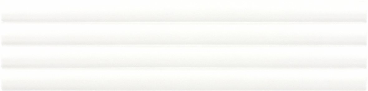 LPC Cuba Aalto lasitettu kaakeli seinälaatta 5X20 01 valkoinen kohokuvioinen matta vaalea valkoinen yksivärinen