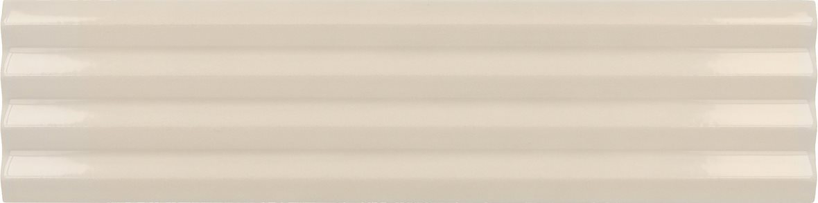 LPC Cuba Relief lasitettu kaakeli seinälaatta 5X20 02 hiekka kohokuvioinen kiiltävä vaalea beige yksivärinen