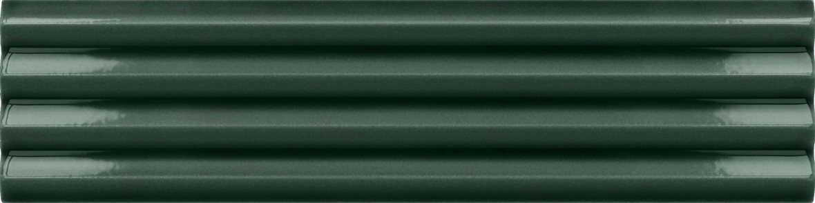 LPC Cuba Relief lasitettu kaakeli seinälaatta 5X20 12 smaragdi kohokuvioinen kiiltävä tumma vihreä yksivärinen