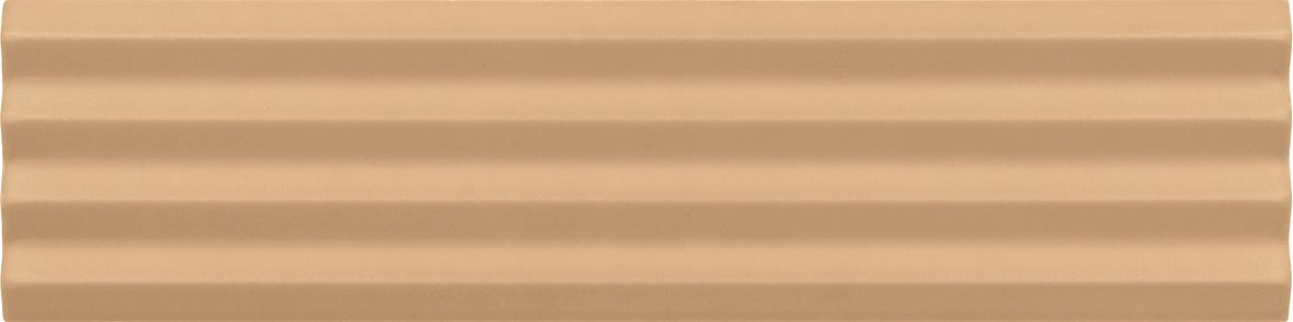 LPC Cuba Relief lasitettu kaakeli seinälaatta 5X20 03 olki kohokuvioinen matta keskitumma kulta yksivärinen