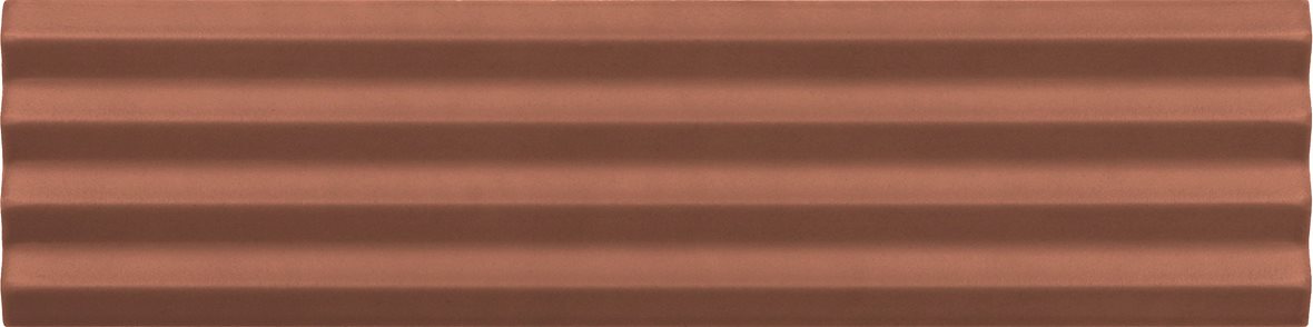 LPC Cuba Relief lasitettu kaakeli seinälaatta 5X20 11 tiili kohokuvioinen matta tumma punainen yksivärinen