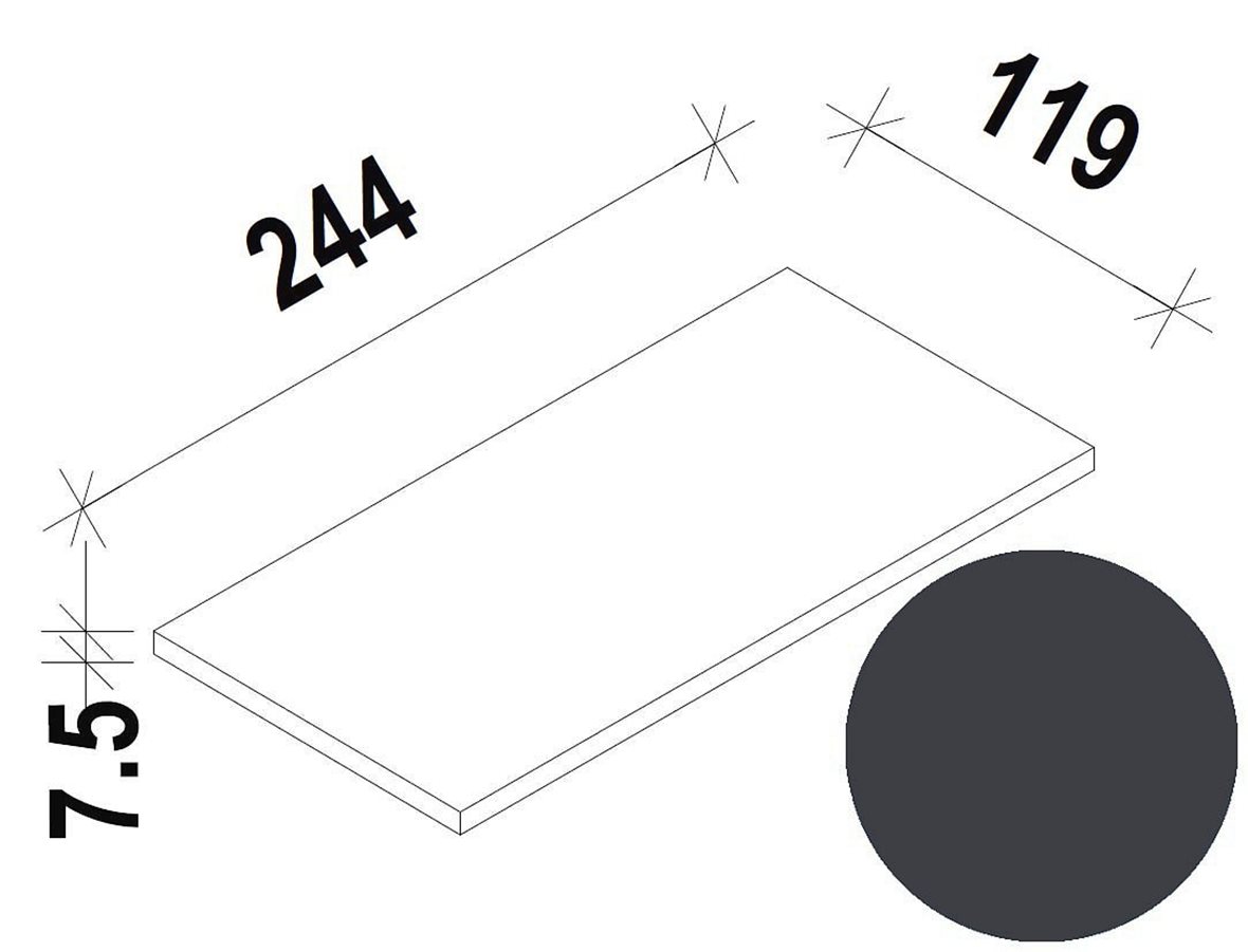 LPC Combi Color II märkäpuriste lasitettu klinkkeri seinälaatta ulkolaatta 11,9X24,4 Black 110044 / 30404 tasapintainen matta tumma musta