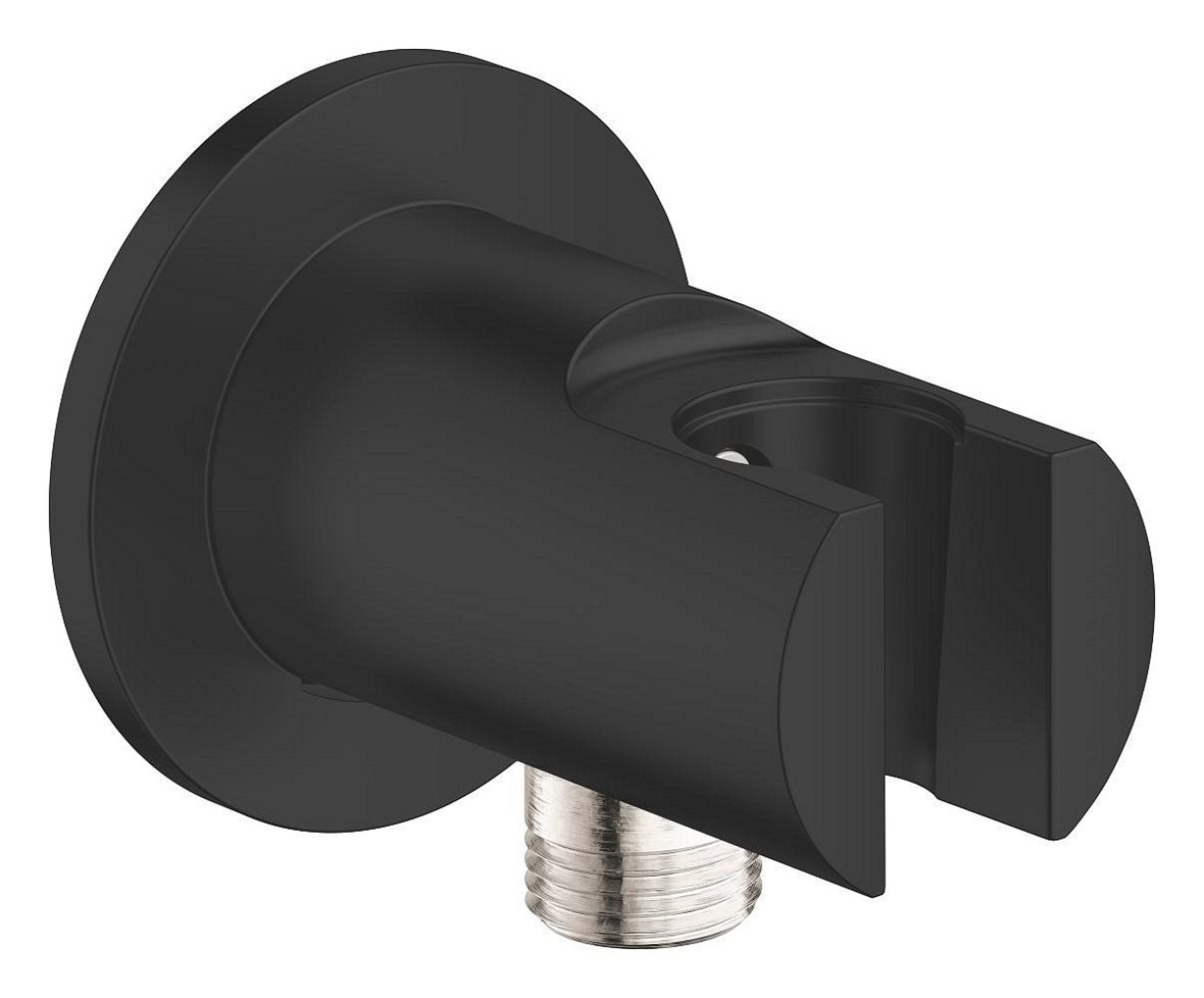 GROHE Tempesta seinäliitin suihkukahvanpidikkeellä mattamusta