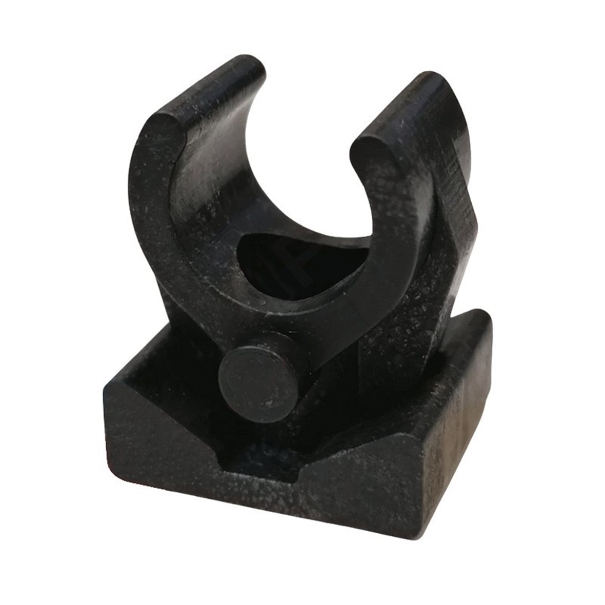 LPC putkenpidike 1x12 mm muovi sisältää 4 kpl mattamusta