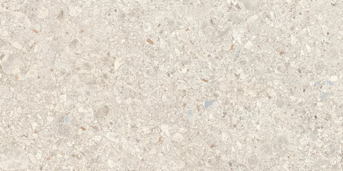 LPC Veneto lasitettu porcelanato seinälaatta lattialaatta ulkolaatta 30,5X60,5 R01 Sand karhennettu matta vaalea beige terrazzo
