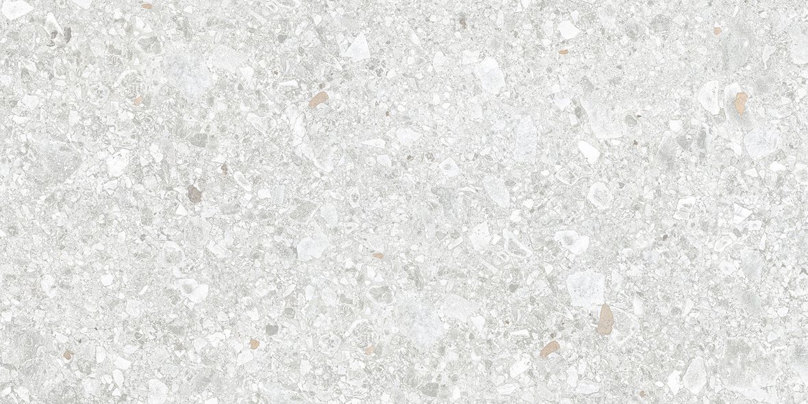 LPC Veneto lasitettu porcelanato seinälaatta lattialaatta ulkolaatta 30,5X60,5 R03 Chalk karhennettu matta vaalea harmaa terrazzo