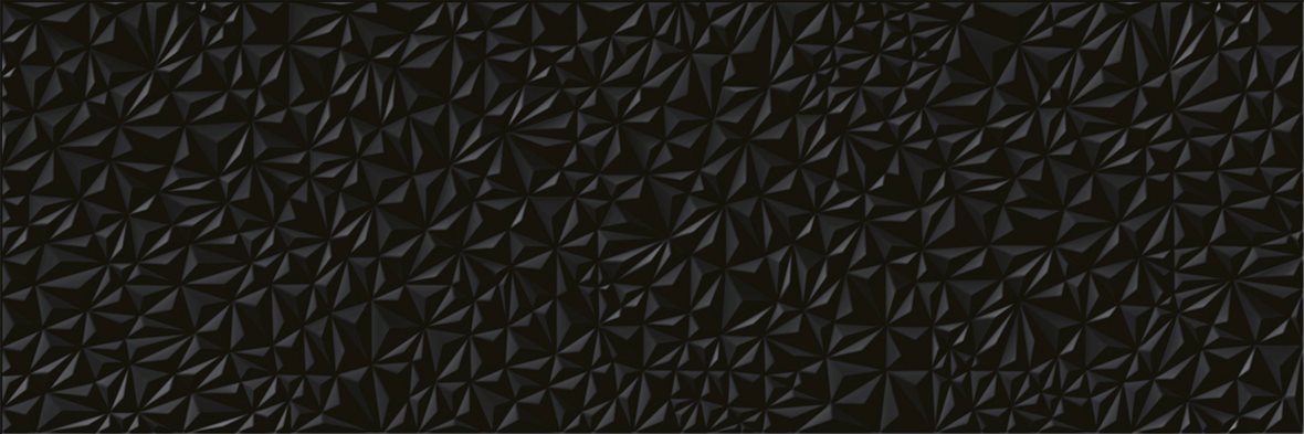 LPC P21 lasitettu kuviolaatta 29,7X89 Uni Preto PCM726C kohokuvioinen matta tumma musta yksivärinen