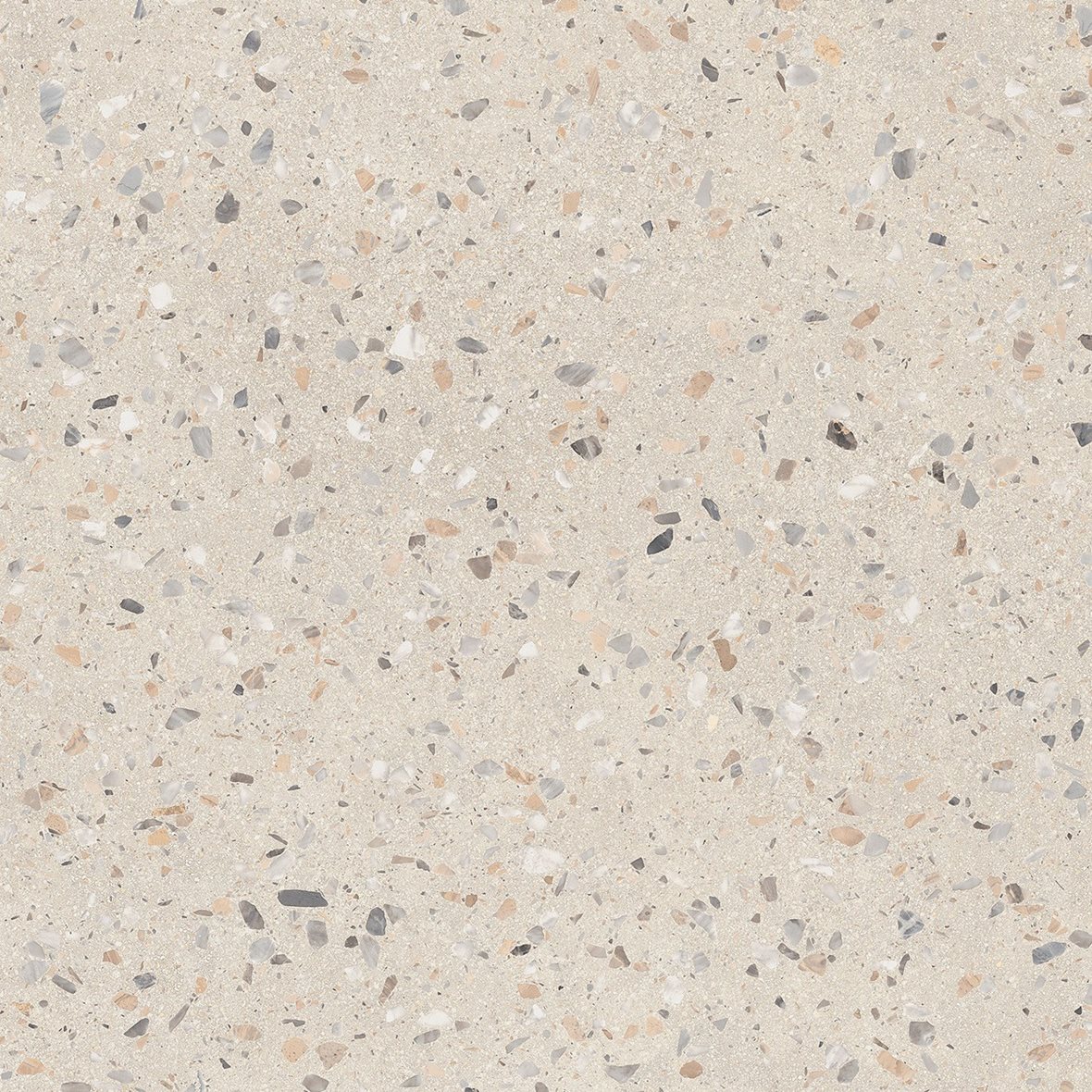 LPC Cemento Re60 Terrazzo lasittamaton porcelanato seinälaatta lattialaatta 60X60 01 Powder tasapintainen silotettu matta valkoinen betoni