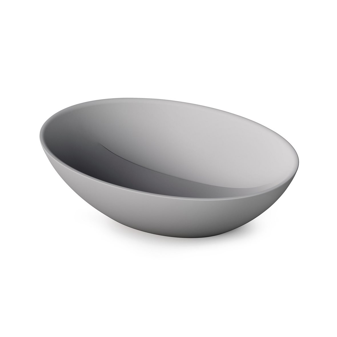 PAA Perla malja-allas 51X35,5X14,2 cm mattaharmaa kivikomposiitti matta harmaa