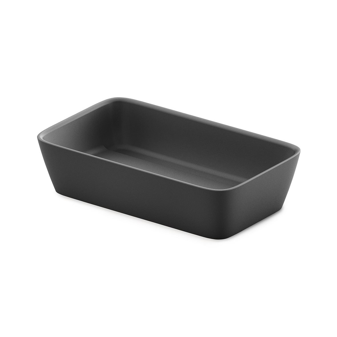 PAA Quadro malja-allas 55,5X33,5X12,5 cm graphite kivikomposiitti matta harmaa