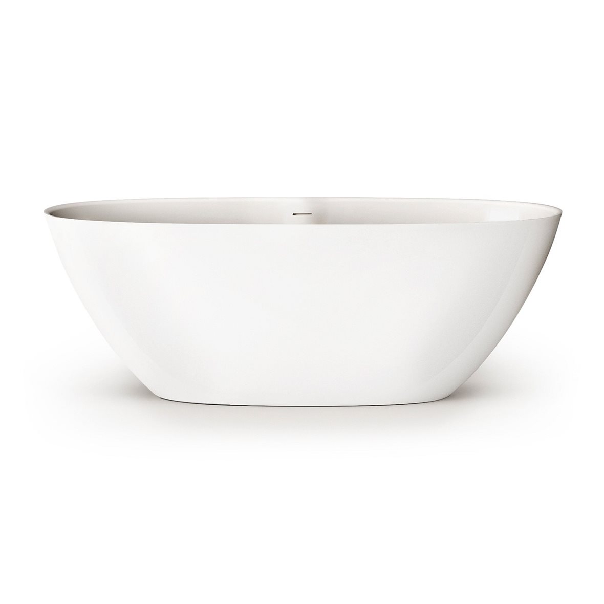 PAA Perla kylpyamme 175x76x60 cm valinnainen väri valumarmori vapaasti sijoitettava