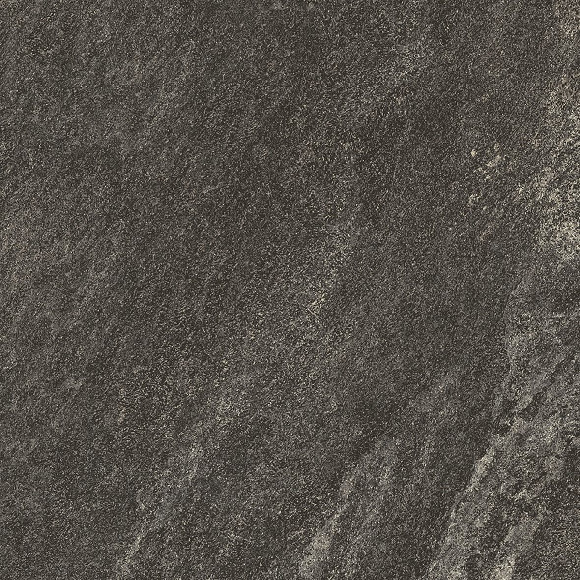 Pukkila Quartziti lasitettu porcelanato seinälaatta lattialaatta ulkolaatta 30X30 04 Black tasapintainen antislip matta tumma musta kivi