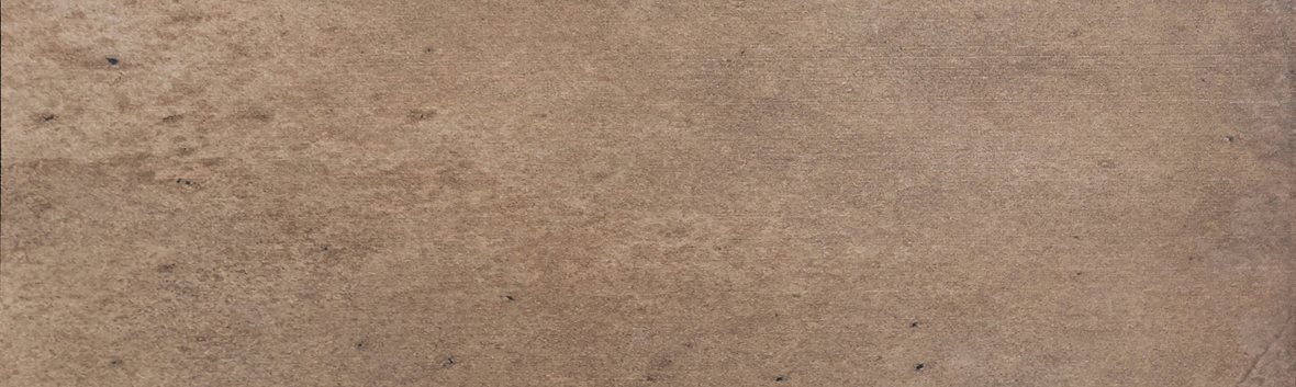 Pukkila Rustico lasitettu porcelanato seinälaatta lattialaatta ulkolaatta 7,5X25 03 Terra laineileva matta tumma ruskea rustiikki