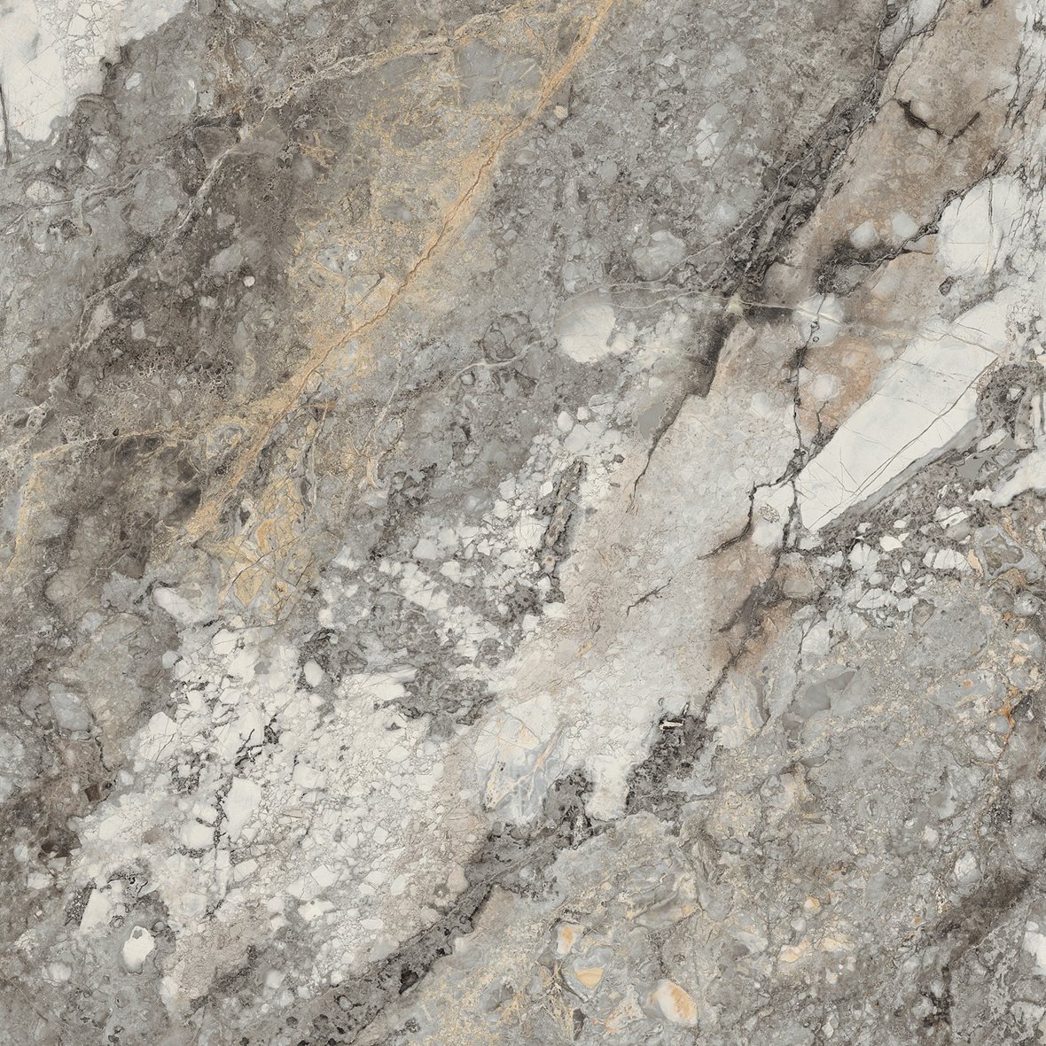 LPC Odyssey lasitettu porcelanato seinälaatta lattialaatta ulkolaatta 120X120 12S Rock tasapintainen satiini keskitumma harmaa kivi