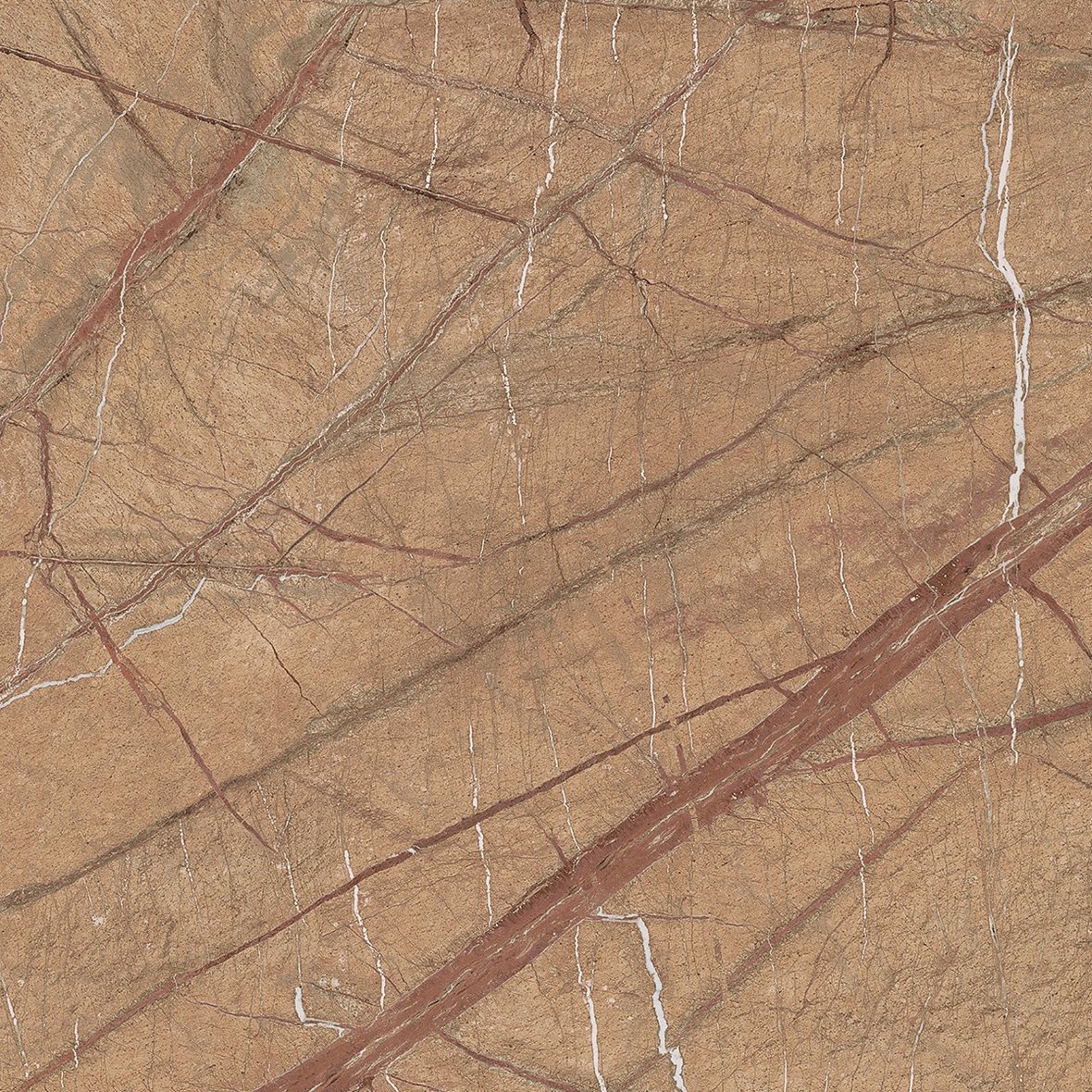 LPC Odyssey lasitettu porcelanato lattialaatta ulkolaatta 60X60 R11 Terra karhennettu matta keskitumma oranssi kivi