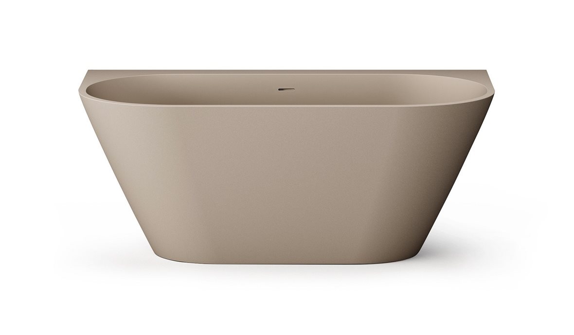 PAA Deco Wall kiviamme 166x81x63 cm cafe latte suoralle seinälle