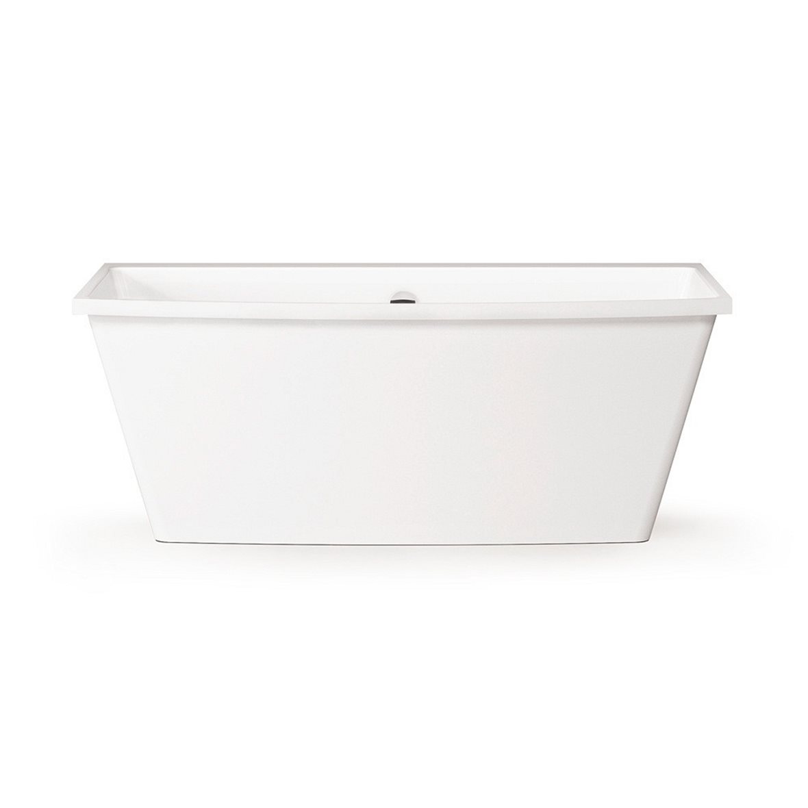 PAA Step kylpyamme 170x89x65 cm kiiltävä valkoinen valumarmori vapaasti sijoitettava