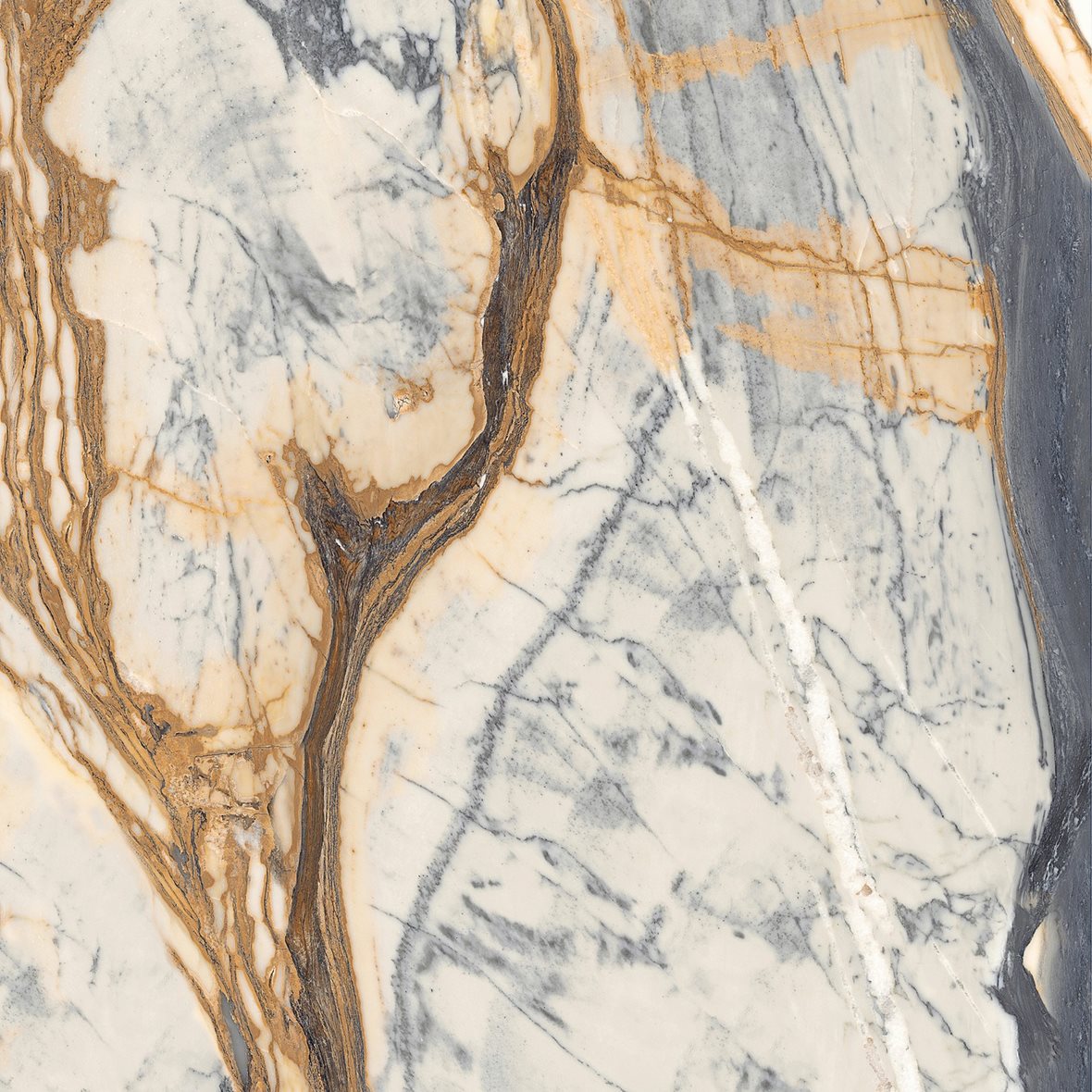 LPC Aventura lasitettu porcelanato seinälaatta lattialaatta ulkolaatta 120x120 19H Picasso tasapintainen puleerattu vaalea beige marmori