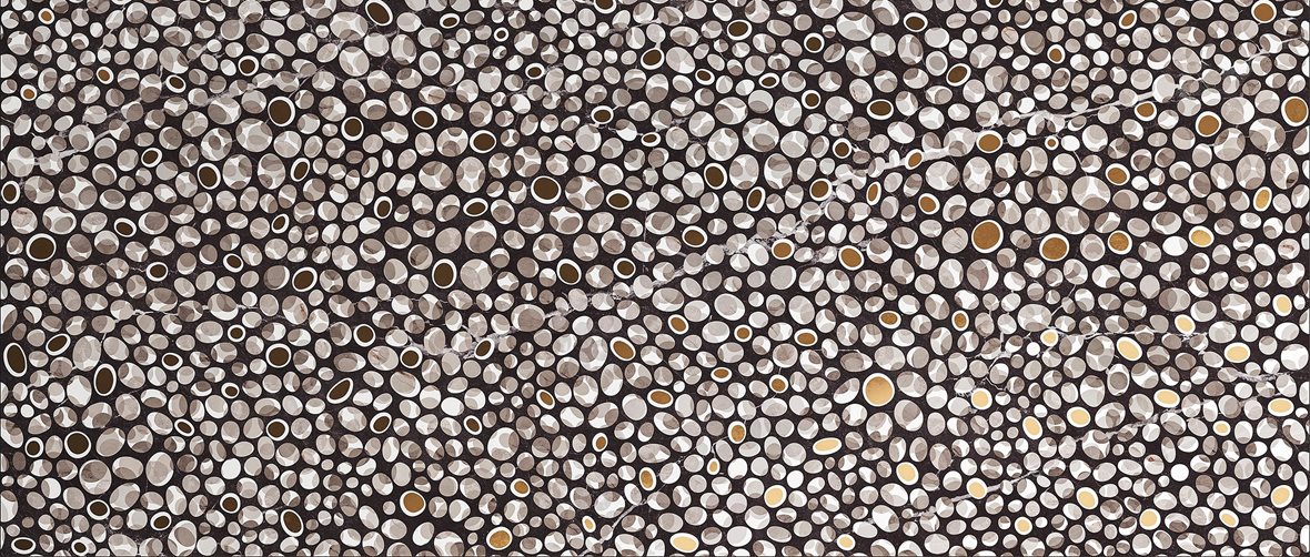 LPC Aventura Safari lasitettu kuviolaatta 120X278 10L tasapintainen kiillotettu tumma musta marmori