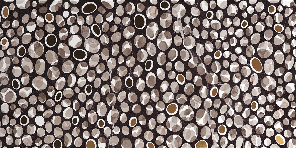 LPC Aventura Safari lasitettu kuviolaatta 60X120 10L tasapintainen kiillotettu tumma musta marmori