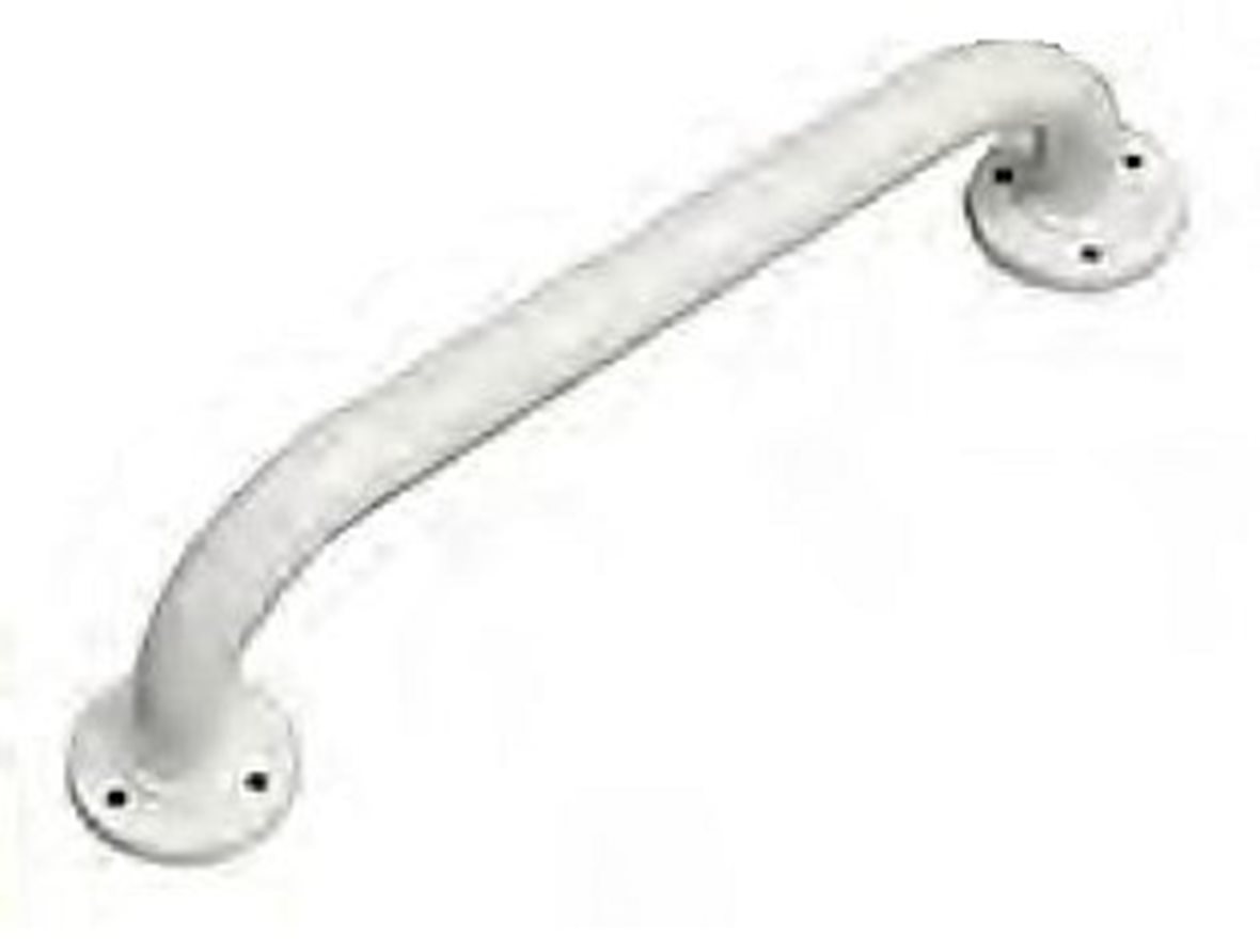 JMS-Tuote PRIME-Tukikahva 300mm, valkoinen antibakteerinen