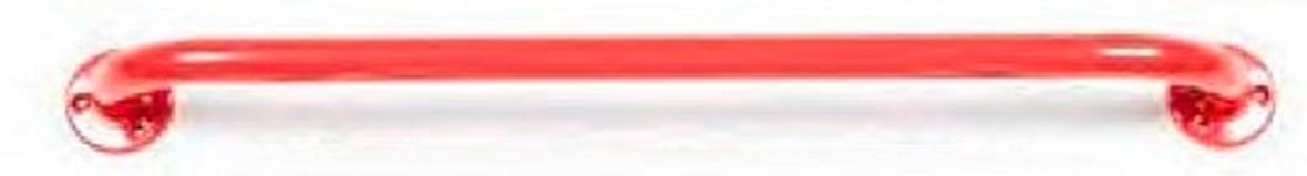 Liikkuva+ Prime suora tukikahva 60x6x9 cm punainen sileä 25 mm