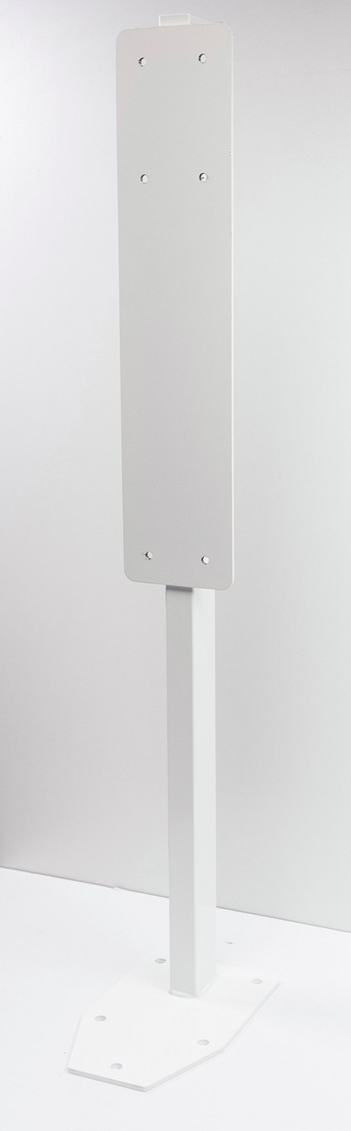 Liikkuva+ Prime/Elite tukikaiteen lattiakiinnitystolppa 11x94x24 cm valkoinen