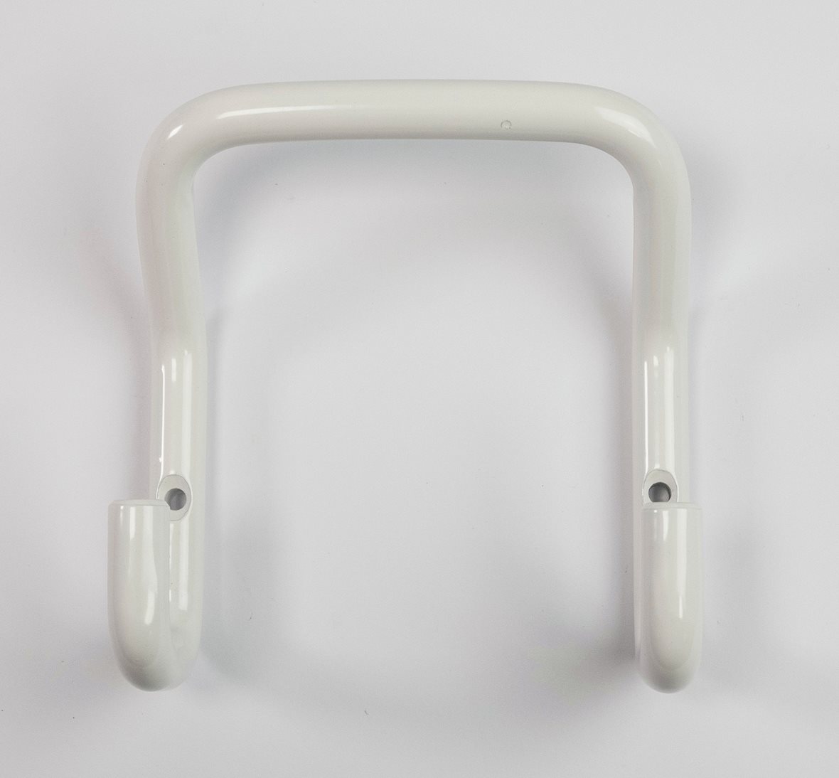 JMS-Tuote Kaksoiskoukku FH948, anodisoitu/valkoinen