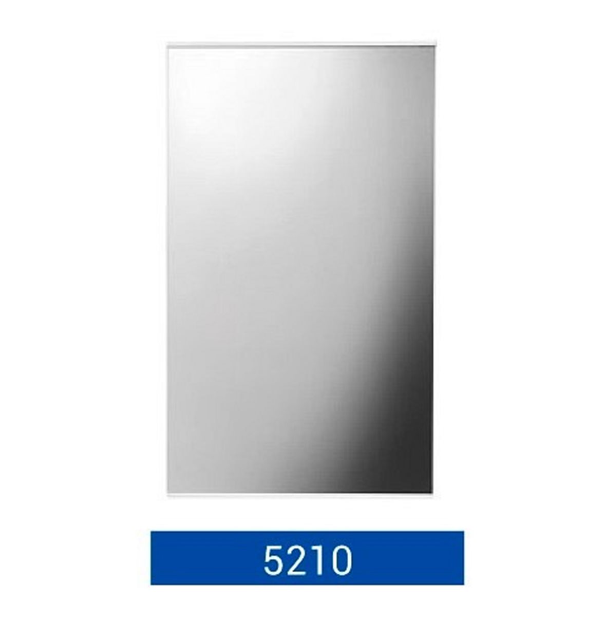 JMS-Tuote Peili, L 600*K 1000mm, alumiinilistoin turvakalvolla