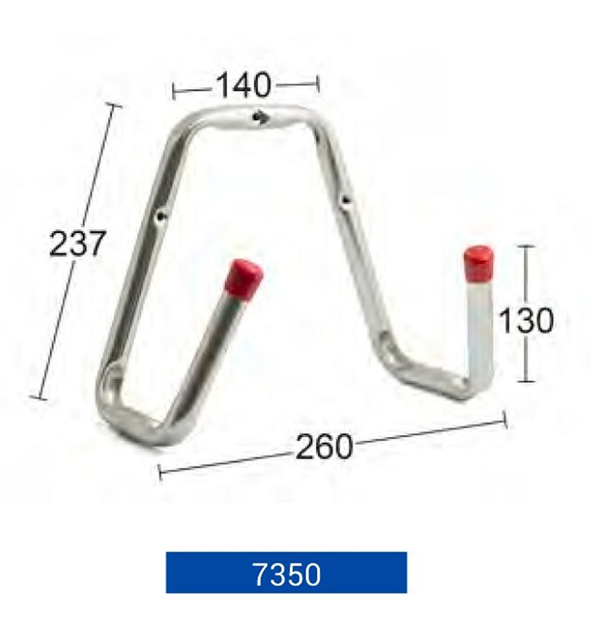 Habo letkuteline/imuriletkuteline, sinkitty teräs
