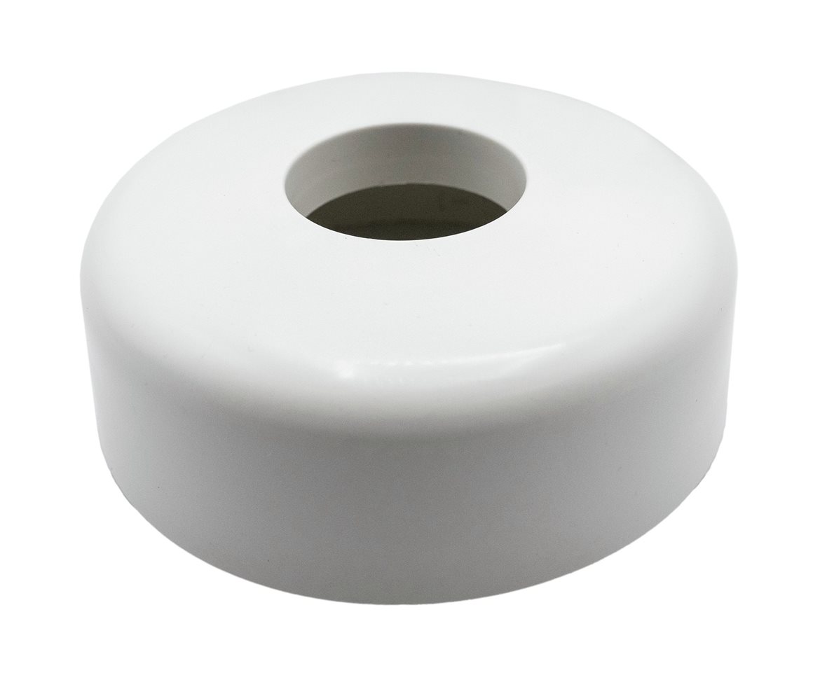 Prevex vesilukon lattiaputken peitelaippa valkoinen 32 mm