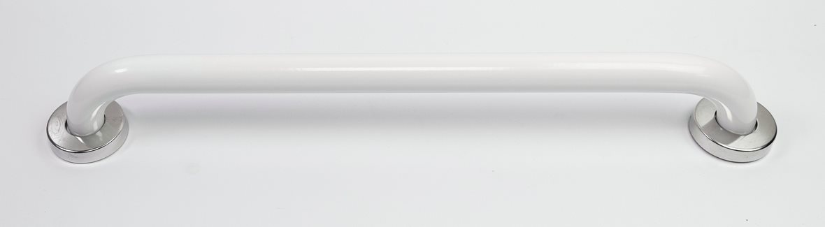 JMS-Tuote ELITE-Tukikahva 550mm, valkoinen antibakteerinen