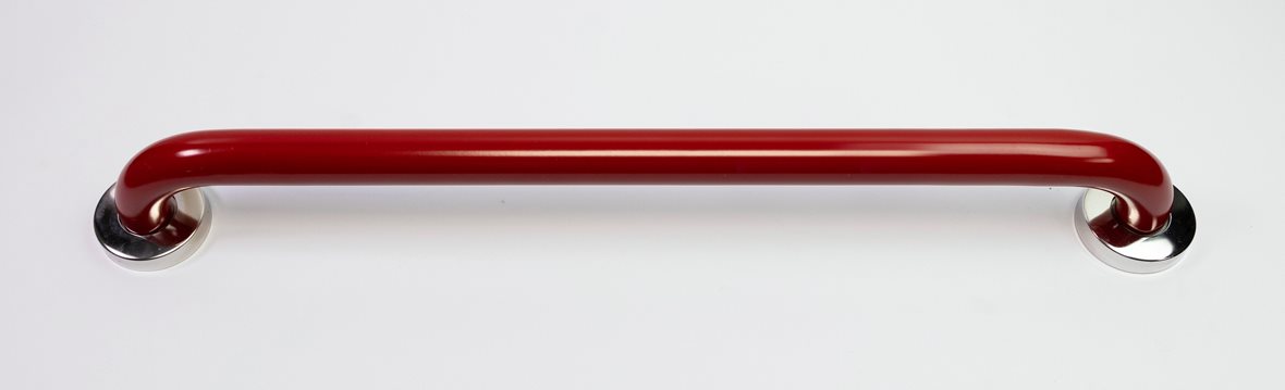 JMS-Tuote ELITE-Tukikahva 550mm, punainen antibakteerinen