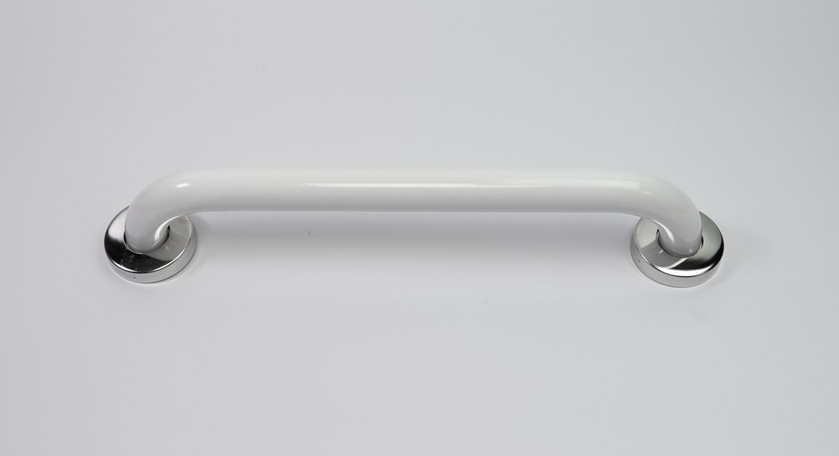 JMS-Tuote ELITE-Tukikahva 450mm, valkoinen antibakteerinen