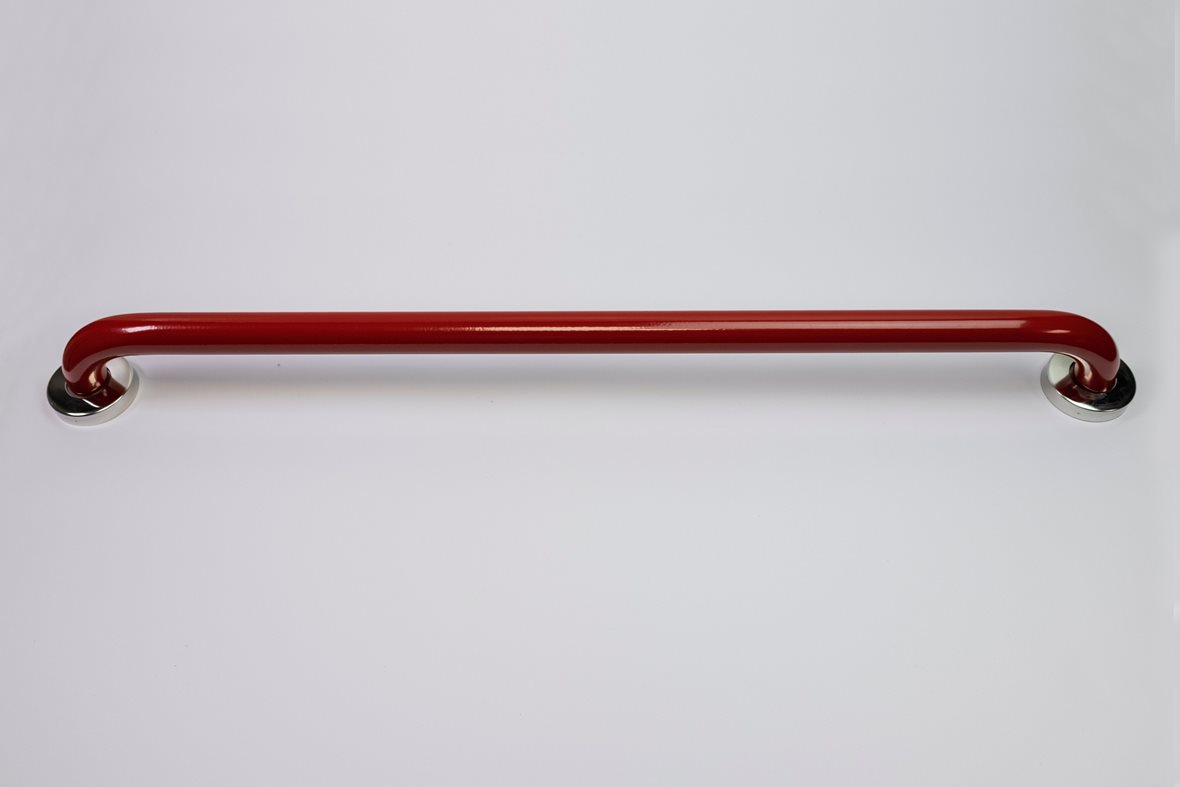 JMS-Tuote ELITE-Tukikahva 800mm, punainen antibakteerinen