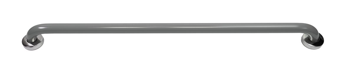 JMS-Tuote ELITE-Suora suihkutanko 1000mm, harmaa antibakteerinen