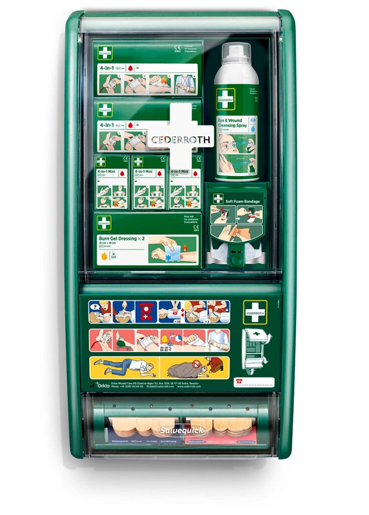 Cederroth lääkekaappi/ensiapukaappi