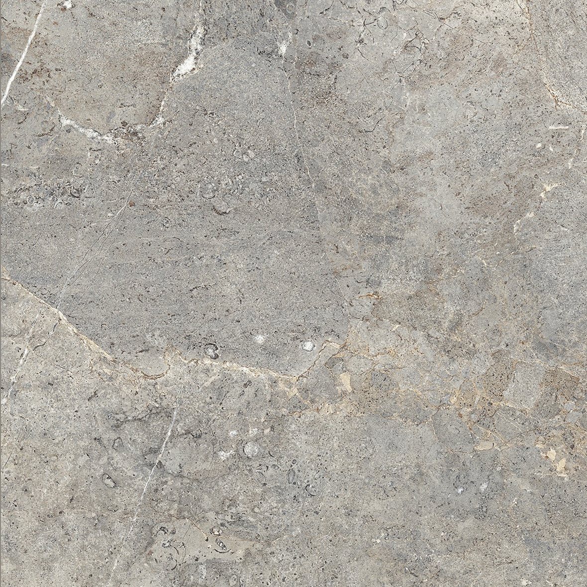 LPC Stone Soul lasitettu porcelanato seinälaatta lattialaatta ulkolaatta 100X100 03 Grey tasapintainen matta keskitumma harmaa kivi